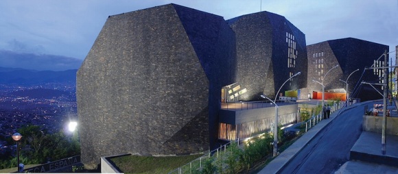 Library Park España in Medellín